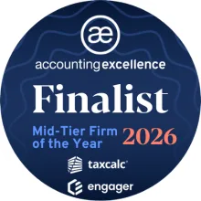 Accounting Excellence 2026 Finalist — Mid-Tier Firm of the Year